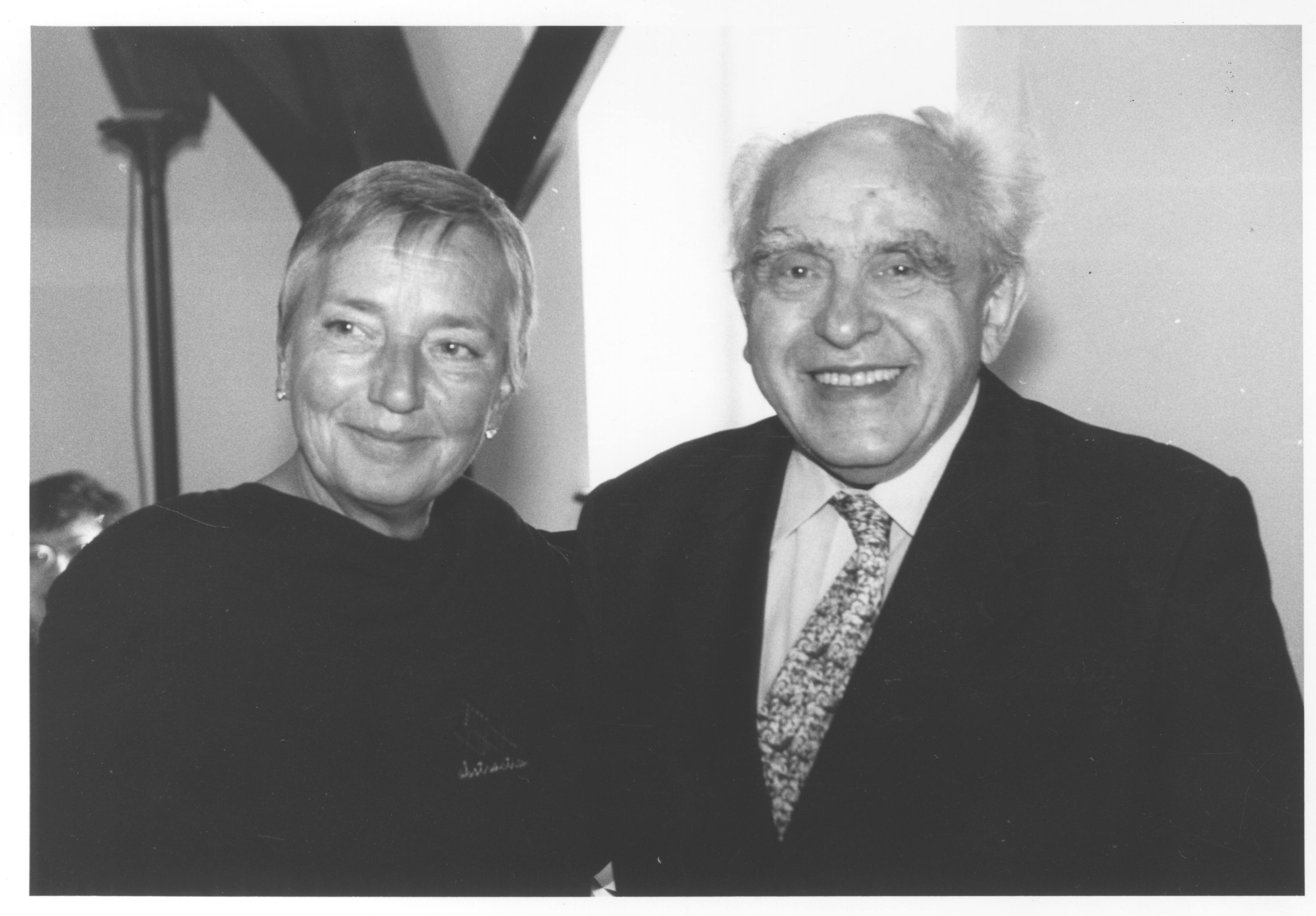 
					
						José Ensch und Edmond Israel, Prix Servais 1998
					
					
					© Armand Gillen
					