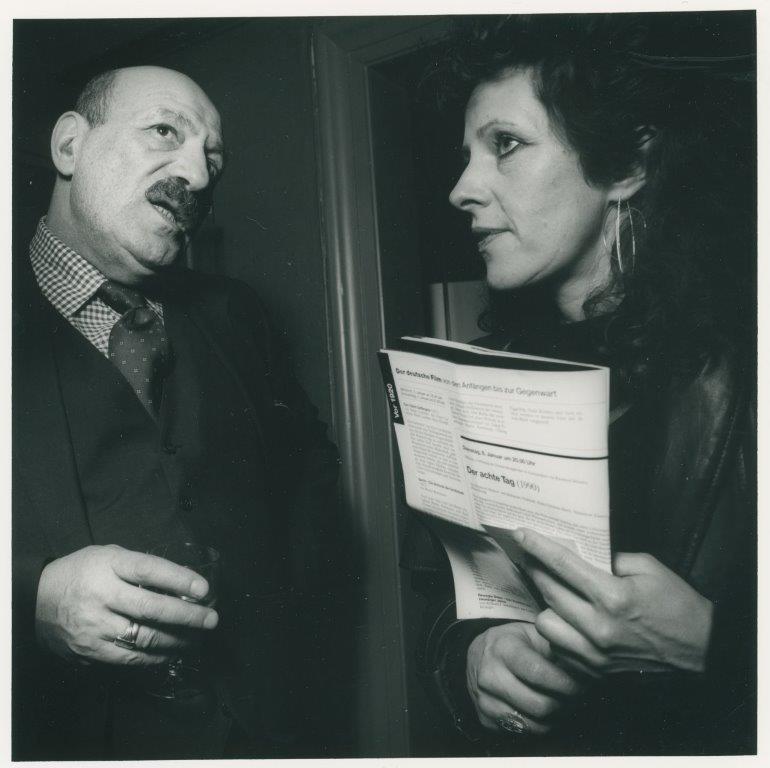 
					
						Josée Bourg mit dem Regisseur Leonid Menaker (1991)
					
					
					© Wolfgang Osterheld
					